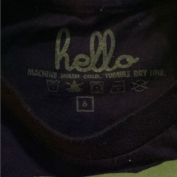 SO SOFT! hello brand T w st Patty’s clover-size 6. Unisex - Picture 2 of 3